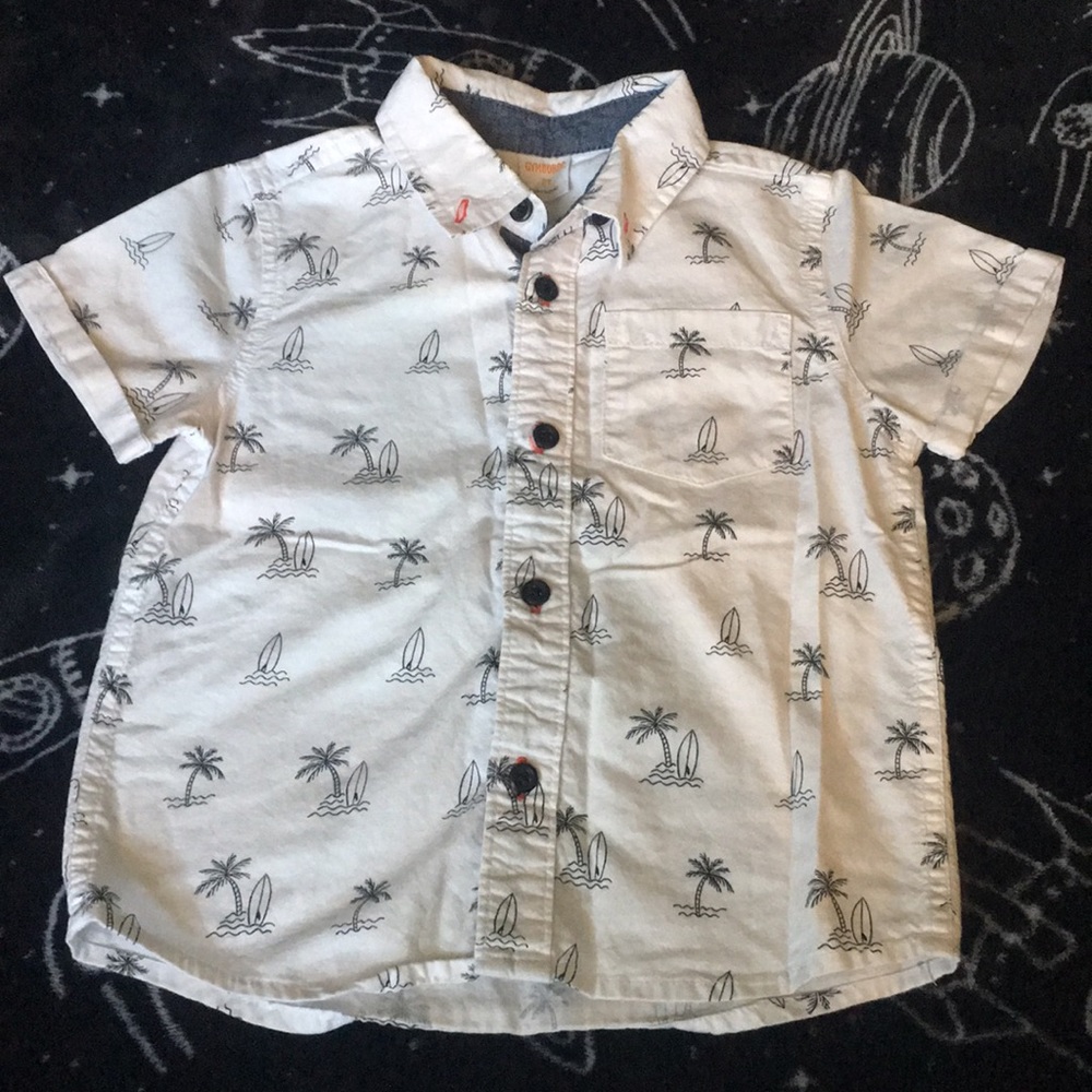 Gymboree button down beach 🏖 shirt